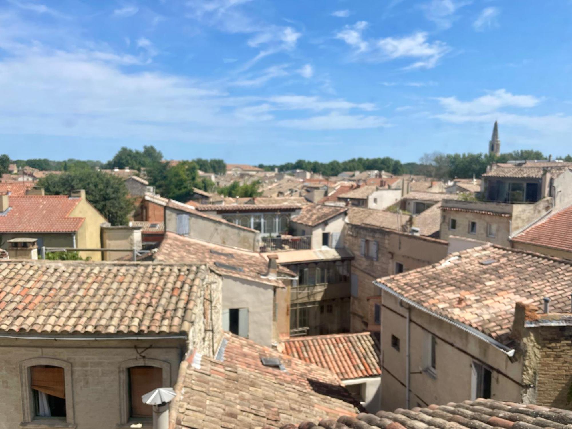 Le Toit D'Avignon - Intra-Muros - Terrasse Vue Palais Des Papes - Ideal Festival - Climatisation - Wifi ภายนอก รูปภาพ